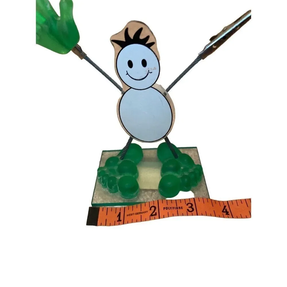 Smiley Face Figure Picture Holder Frame Happy Kids Cute Smile
